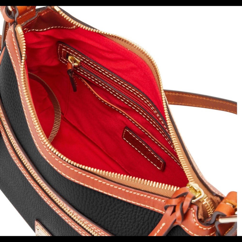 Dooney & Bourke Presley Leather Crossbody - Black - Picture 3 of 6
